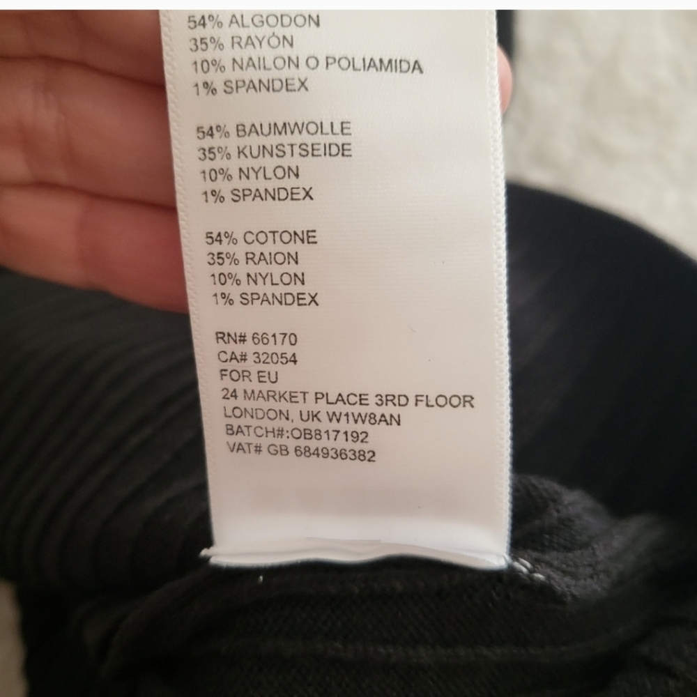 Free People Ribbed Pencil  Skirt New With Tags - Picture 7 of 8